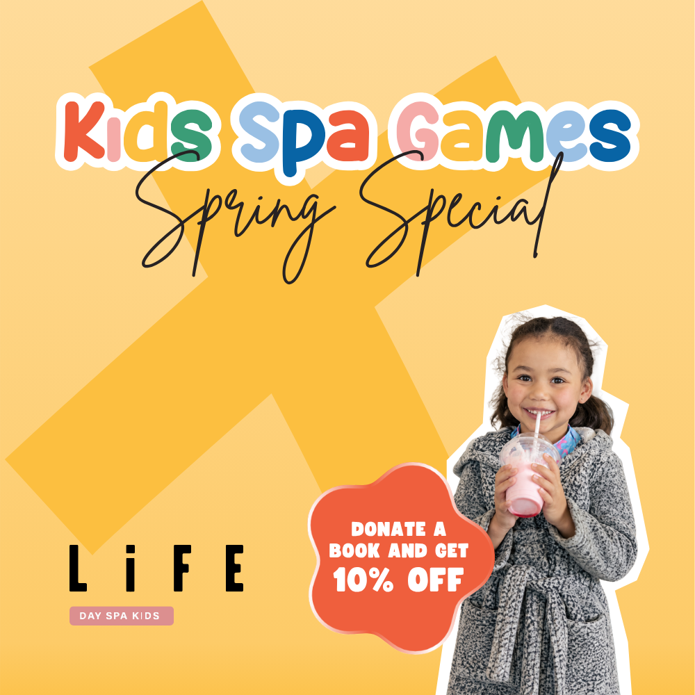 Life Day Spa Kids Spa Pass promotion graphic
